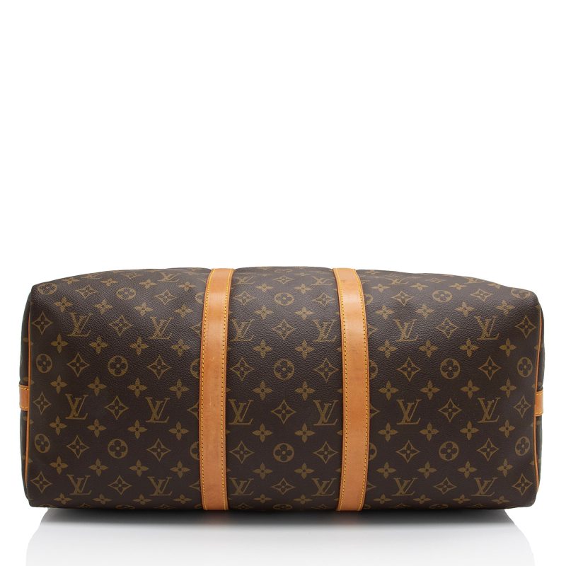 Louis Vuitton Vintage Monogram Canvas Keepall Bandouliere 50 Duffle Bag (ltytWp) - Image 4