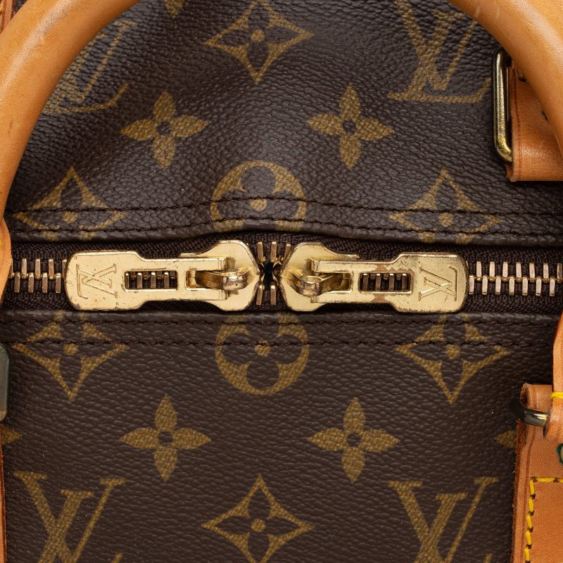 Louis Vuitton Vintage Monogram Canvas Keepall Bandouliere 50 Duffle Bag (ltytWp) - Image 9