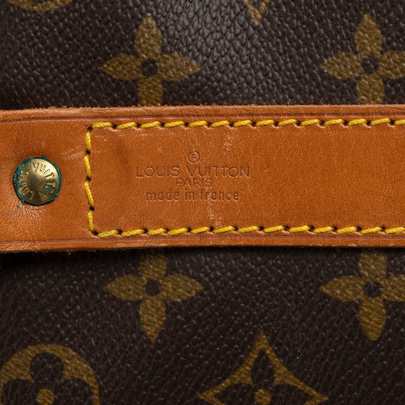 Louis Vuitton Vintage Monogram Canvas Keepall Bandouliere 50 Duffle Bag (ltytWp) - Image 8
