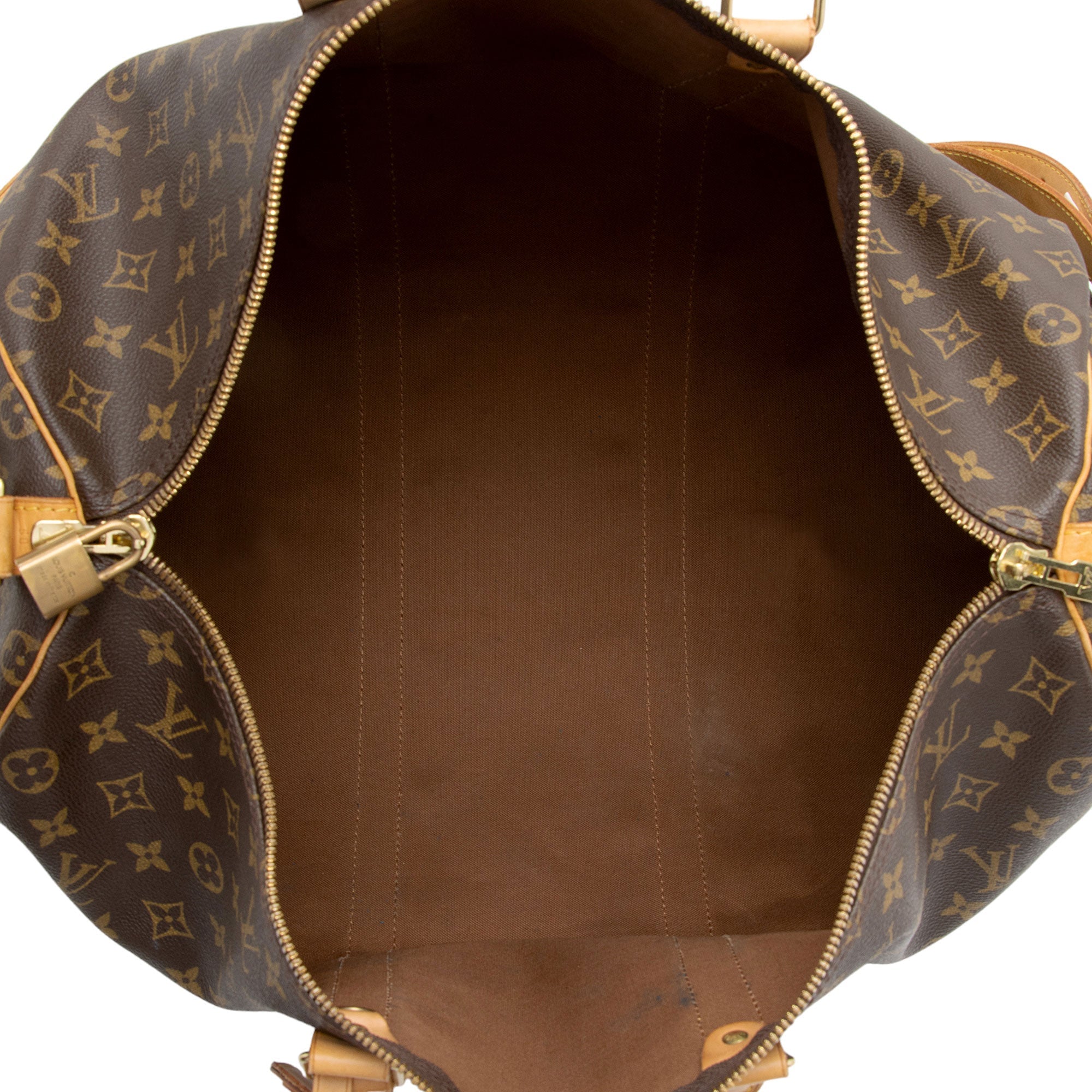 Louis Vuitton Vintage Monogram Canvas Keepall Bandouliere 50 Duffle Bag (rd0wWP) - Image 7