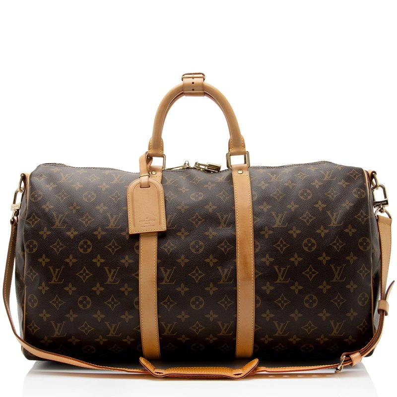Louis Vuitton Vintage Monogram Canvas Keepall Bandouliere 50 Duffle Bag (s1qS6I)