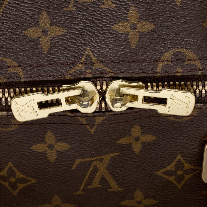 Louis Vuitton Vintage Monogram Canvas Keepall Bandouliere 55 Duffel Bag (16864) - Image 8