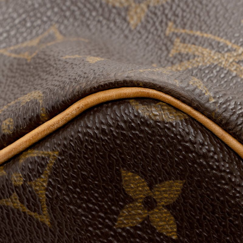 Louis Vuitton Vintage Monogram Canvas Keepall Bandouliere 55 Duffel Bag (16864) - Image 10