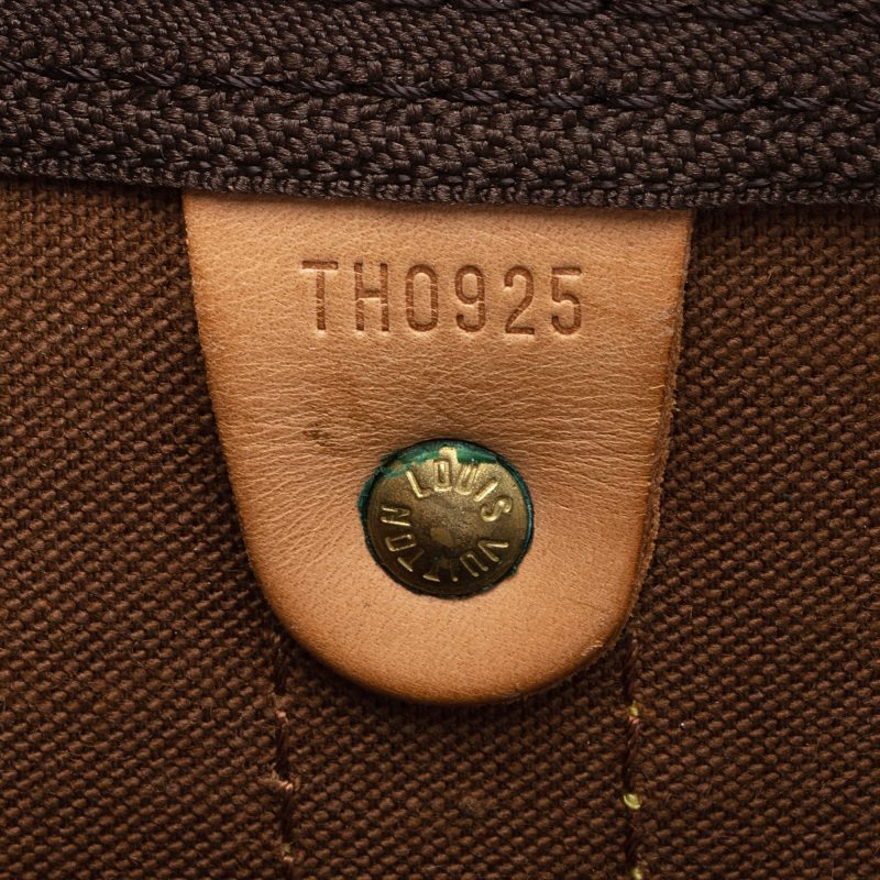 Louis Vuitton Vintage Monogram Canvas Keepall Bandouliere 55 Duffle Bag (PQTyV5) - Image 6