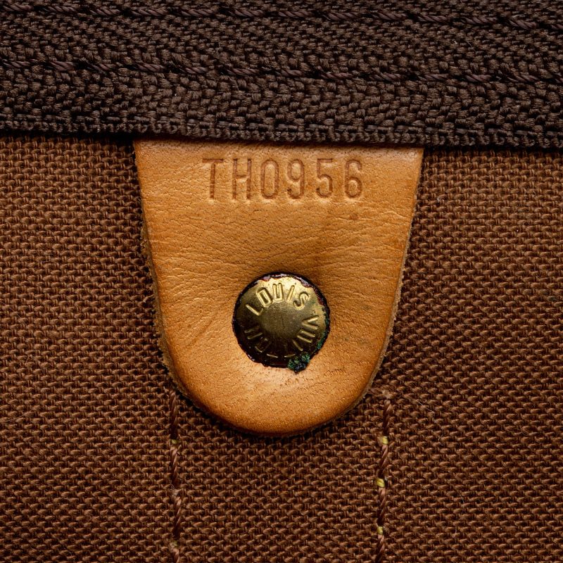 Louis Vuitton Vintage Monogram Canvas Keepall Bandouliere 55 Duffle Bag (g634Q4) - Image 6