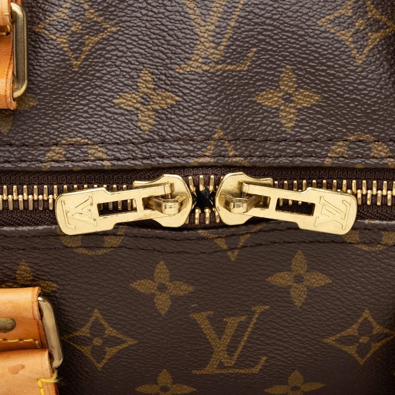 Louis Vuitton Vintage Monogram Canvas Keepall Bandouliere 55 Duffle (3bJnhV) - Image 9