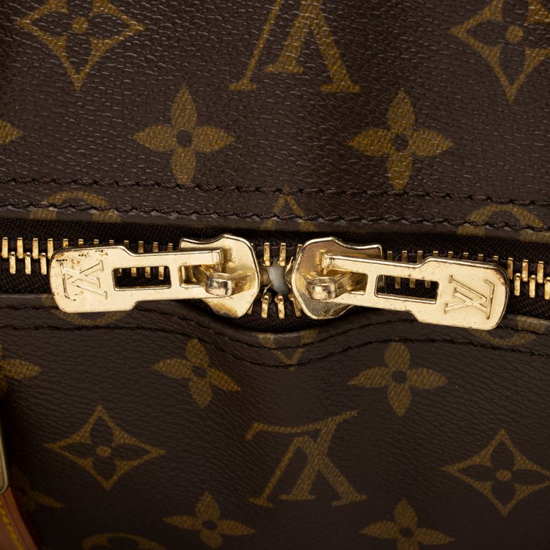 Louis Vuitton Vintage Monogram Canvas Keepall Bandouliere 60 Duffel Bag (16749) - Image 9