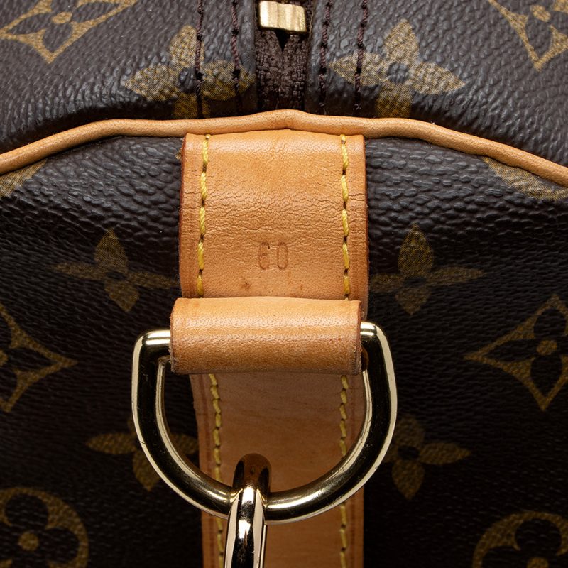 Louis Vuitton Vintage Monogram Canvas Keepall Bandouliere 60 Duffel Bag - FINAL SALE (16878) - Image 8