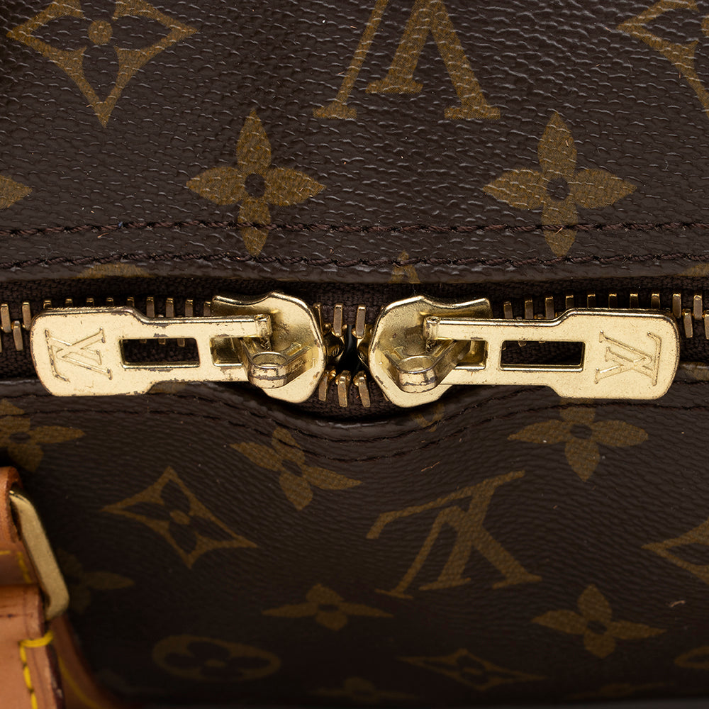 Louis Vuitton Vintage Monogram Canvas Keepall Bandouliere 60 Duffel Bag (17041) - Image 9