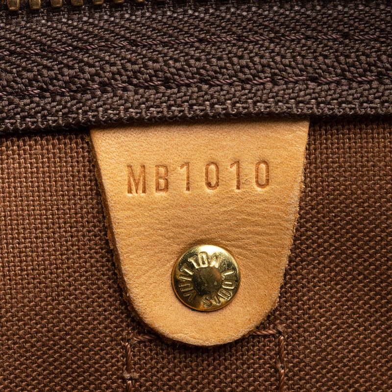 Louis Vuitton Vintage Monogram Canvas Keepall Bandouliere 60 Duffel Bag (20338) - Image 5