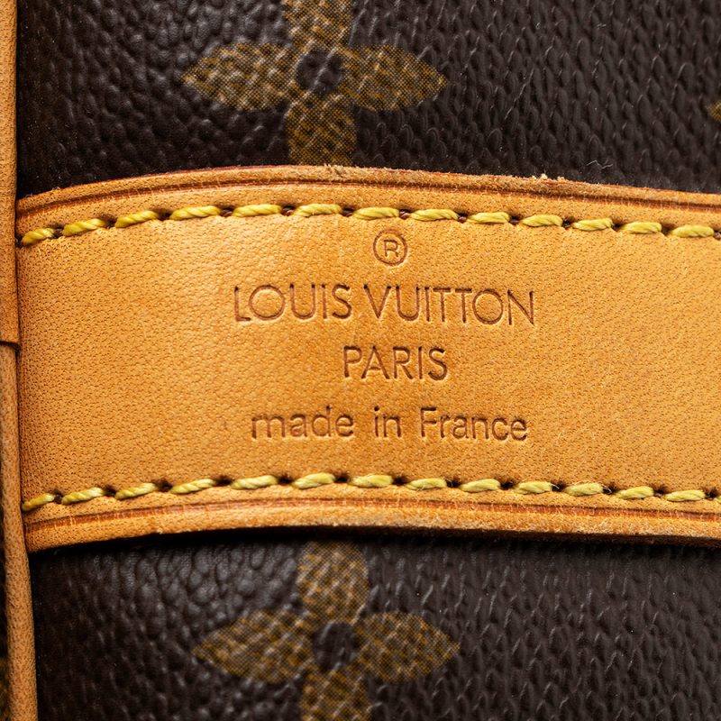 Louis Vuitton Vintage Monogram Canvas Keepall Bandouliere 60 Duffel Bag (20338) - Image 7