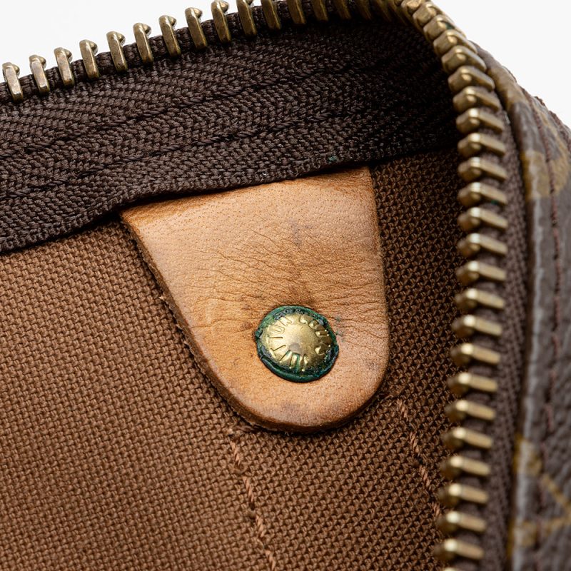 Louis Vuitton Vintage Monogram Canvas Keepall Bandouliere 60 Duffle Bag (21211) - Image 9
