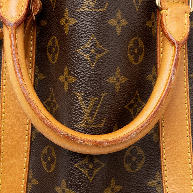 Louis Vuitton Vintage Monogram Canvas Keepall Bandouliere 60 Duffel Bag (21276) - Image 9