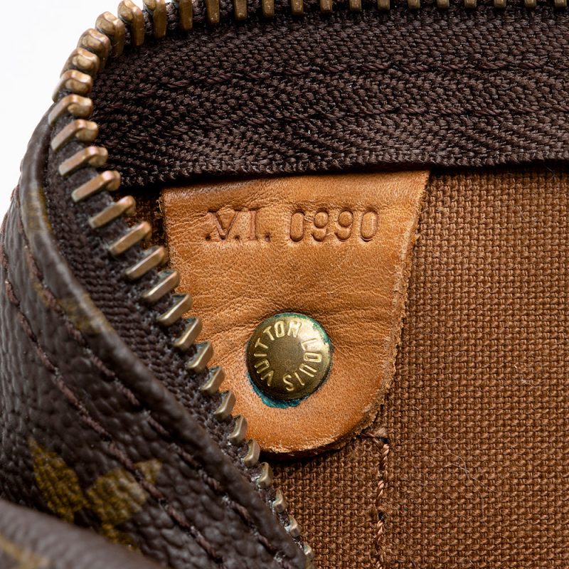 Louis Vuitton Vintage Monogram Canvas Keepall Bandouliere 60 Duffel Bag (21625) - Image 6