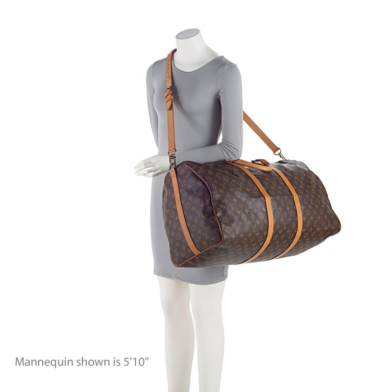 Louis Vuitton Vintage Monogram Canvas Keepall Bandouliere 60 Duffle Bag (tcsHFL) - Image 5