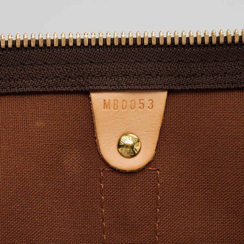 Louis Vuitton Vintage Monogram Canvas Keepall Bandouliere 60 Duffle Bag (2g6q76) - Image 6