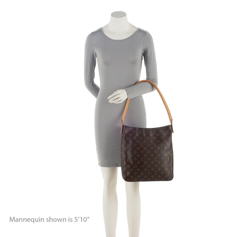 Louis Vuitton Vintage Monogram Canvas Looping GM Shoulder Bag (21787) - Image 5
