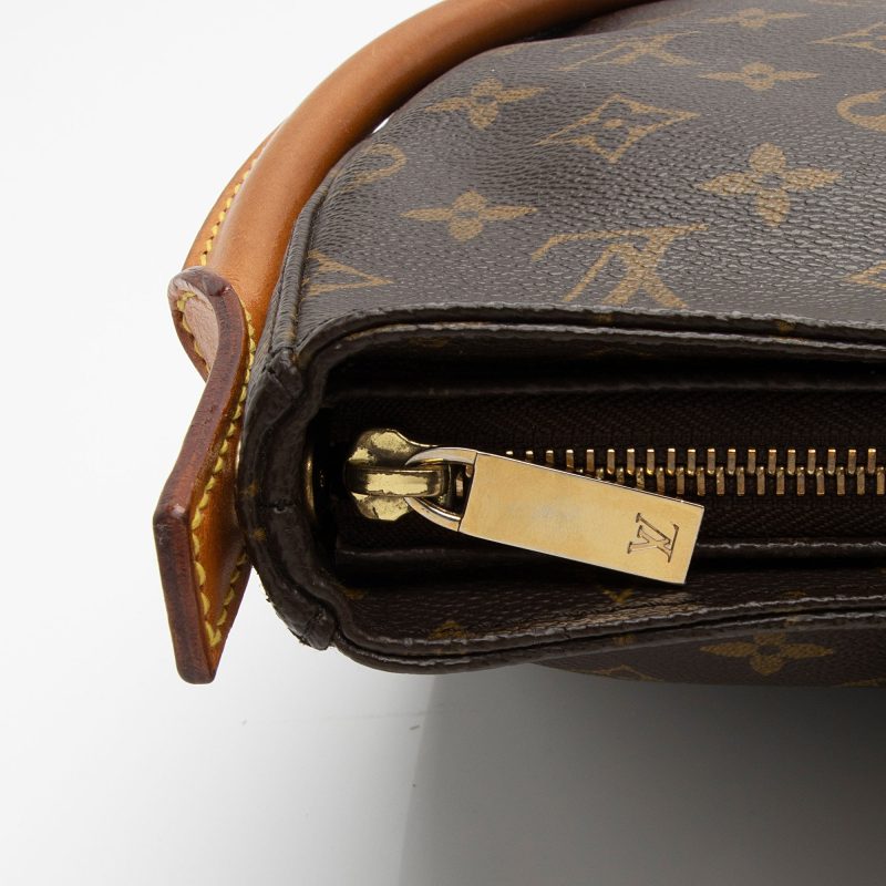 Louis Vuitton Vintage Monogram Canvas Looping MM Shoulder Bag (2H9qKf) - Image 9