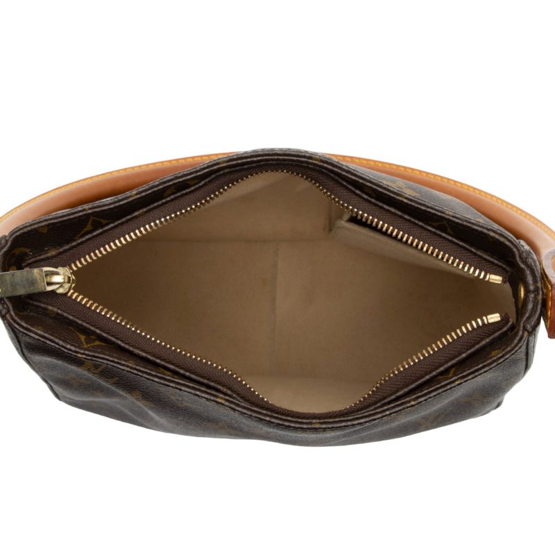 Louis Vuitton Vintage Monogram Canvas Looping MM Shoulder Bag (2H9qKf) - Image 7
