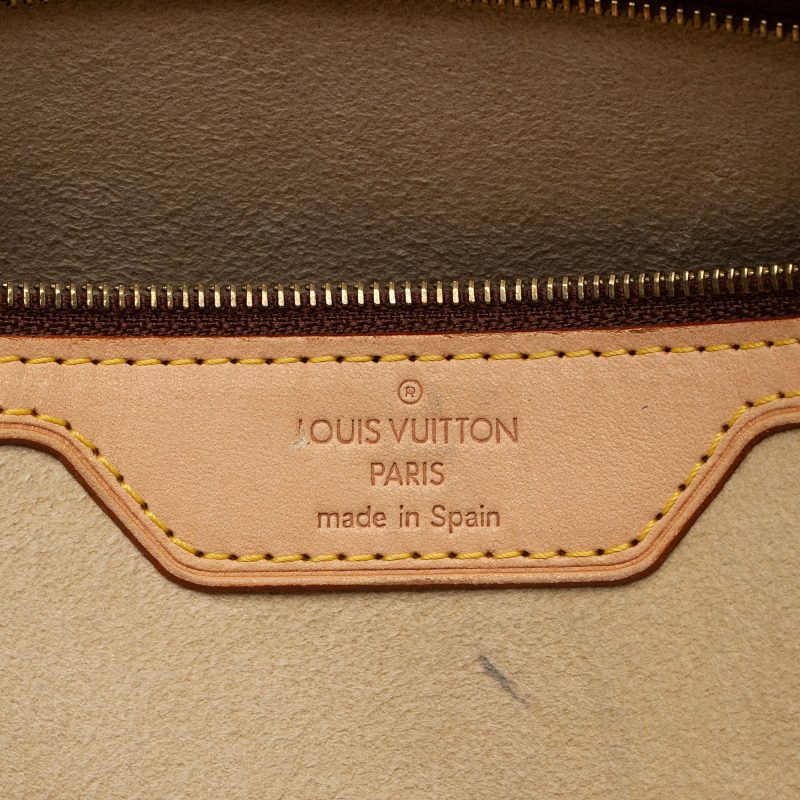 Louis Vuitton Vintage Monogram Canvas Luco Tote (ZG0894) - Image 8