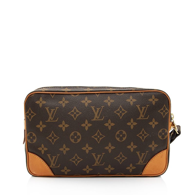 Louis Vuitton Vintage Monogram Canvas Marly Dragonne GM Clutch (5UeCtK) - Image 3