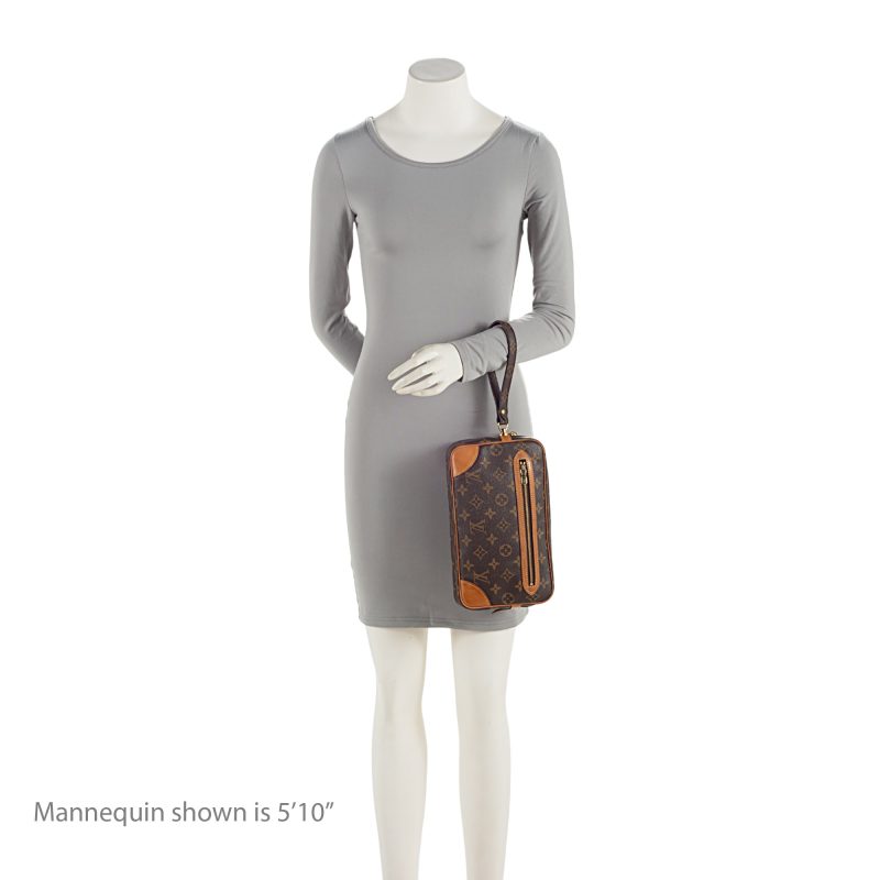 Louis Vuitton Vintage Monogram Canvas Marly Dragonne GM Clutch (5UeCtK) - Image 5