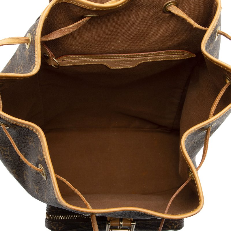 Louis Vuitton Vintage Monogram Canvas Montsouris GM Backpack - FINAL SALE (e0eHZg) - Image 7