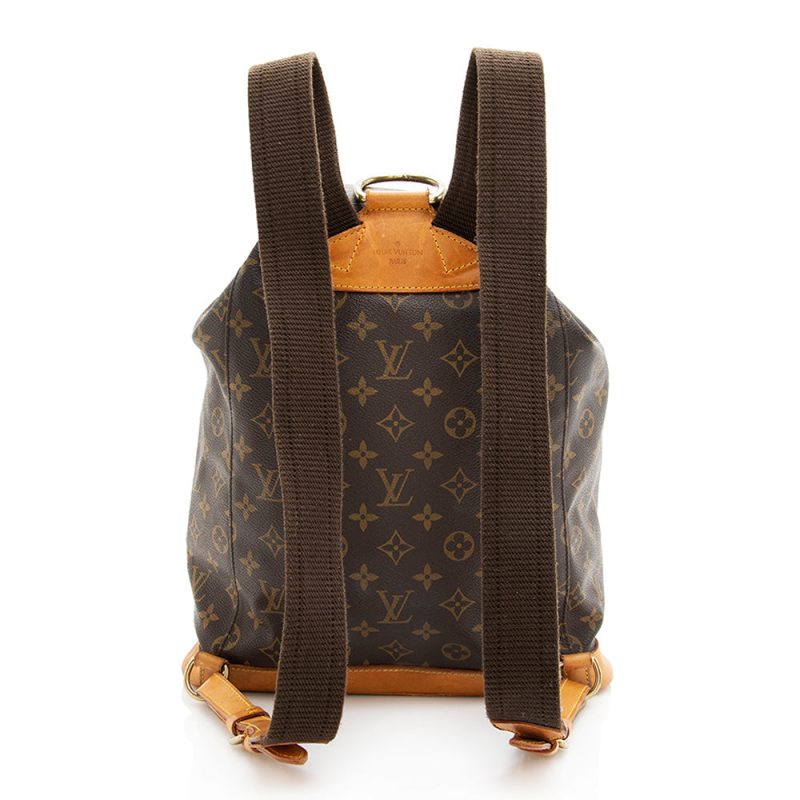Louis Vuitton Vintage Monogram Canvas Montsouris GM Backpack (19091) - Image 3