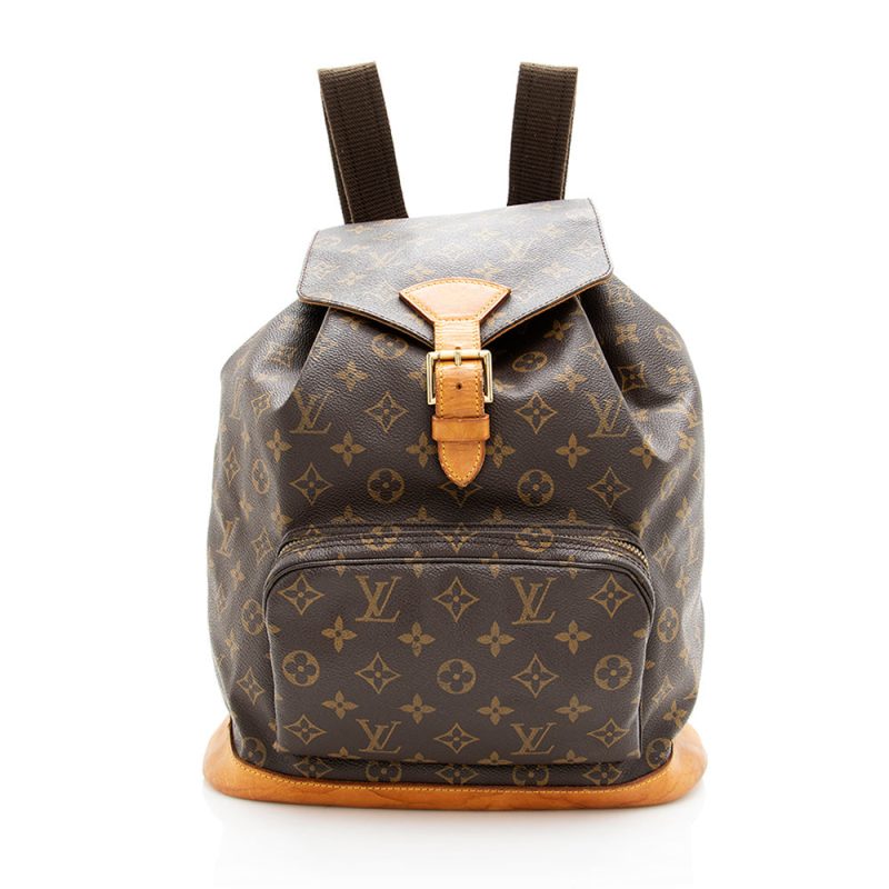 Louis Vuitton Vintage Monogram Canvas Montsouris GM Backpack (19091)