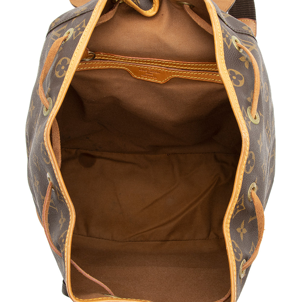 Louis Vuitton Vintage Monogram Canvas Montsouris GM Backpack (19091) - Image 7