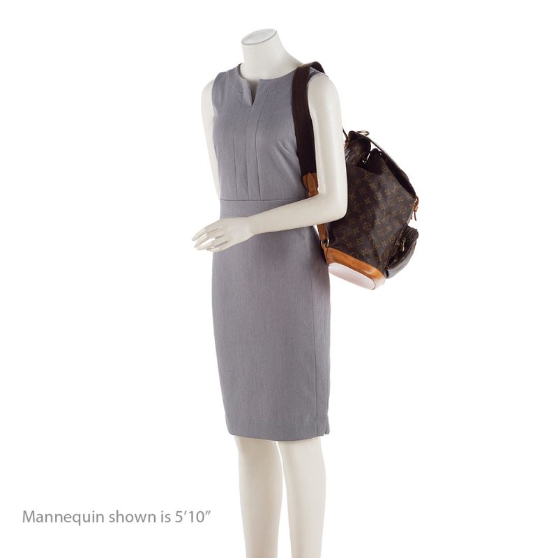 Louis Vuitton Vintage Monogram Canvas Montsouris GM Backpack (19091) - Image 5