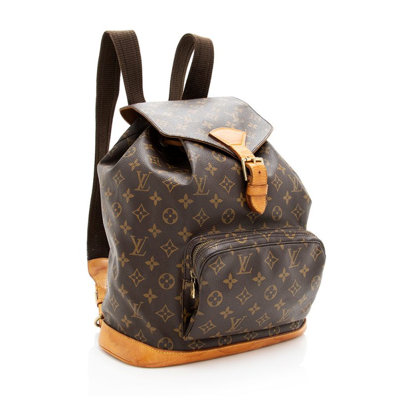 Louis Vuitton Vintage Monogram Canvas Montsouris GM Backpack (19091) - Image 2
