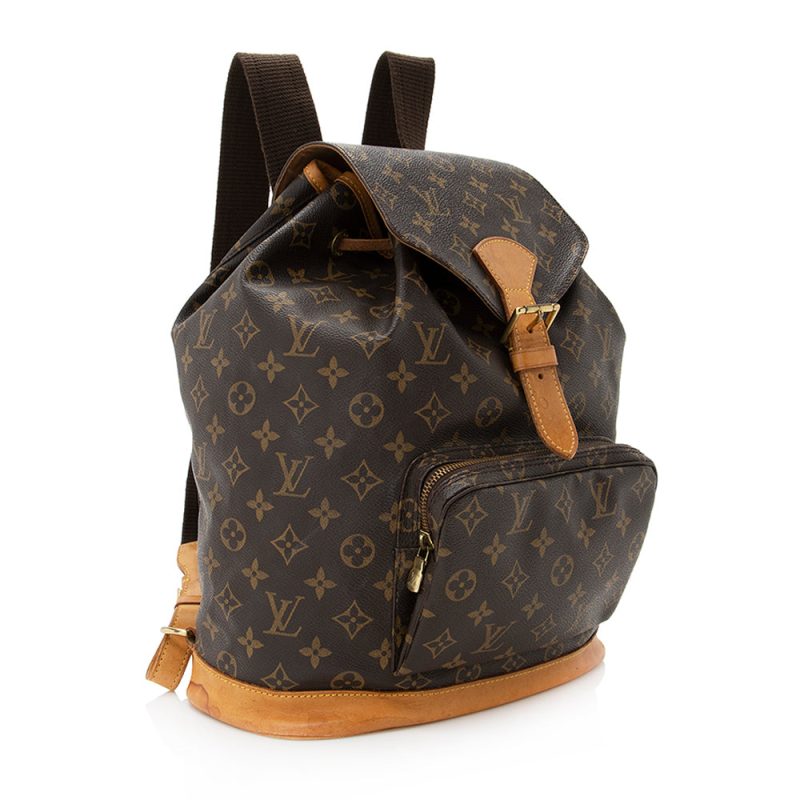 Louis Vuitton Vintage Monogram Canvas Montsouris GM Backpack (20600) - Image 2