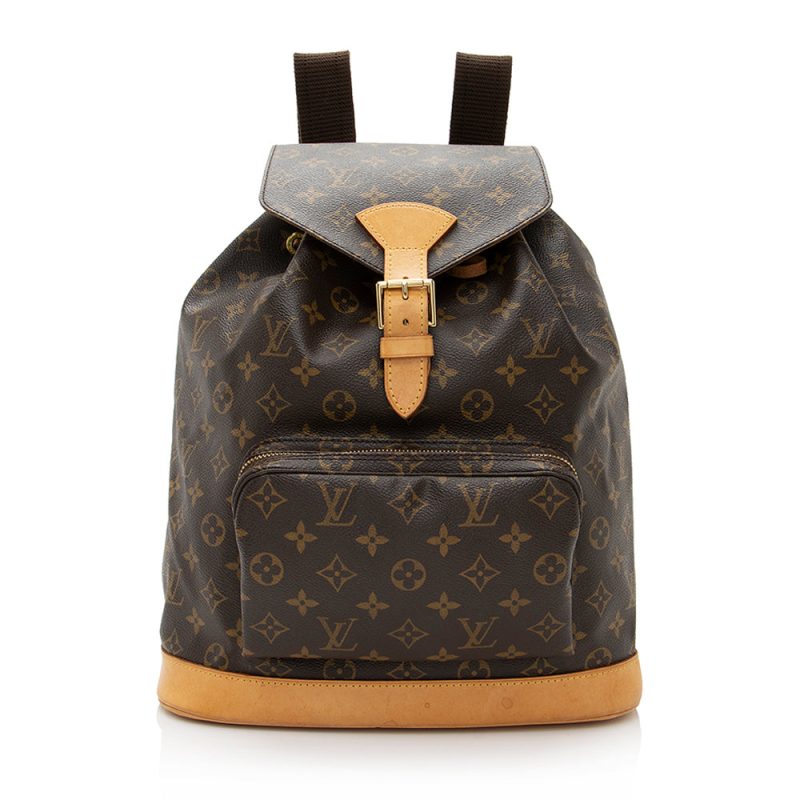 Louis Vuitton Vintage Monogram Canvas Montsouris GM Backpack (21389)