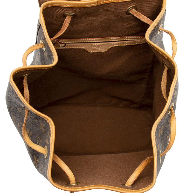 Louis Vuitton Vintage Monogram Canvas Montsouris GM Backpack (21389) - Image 7