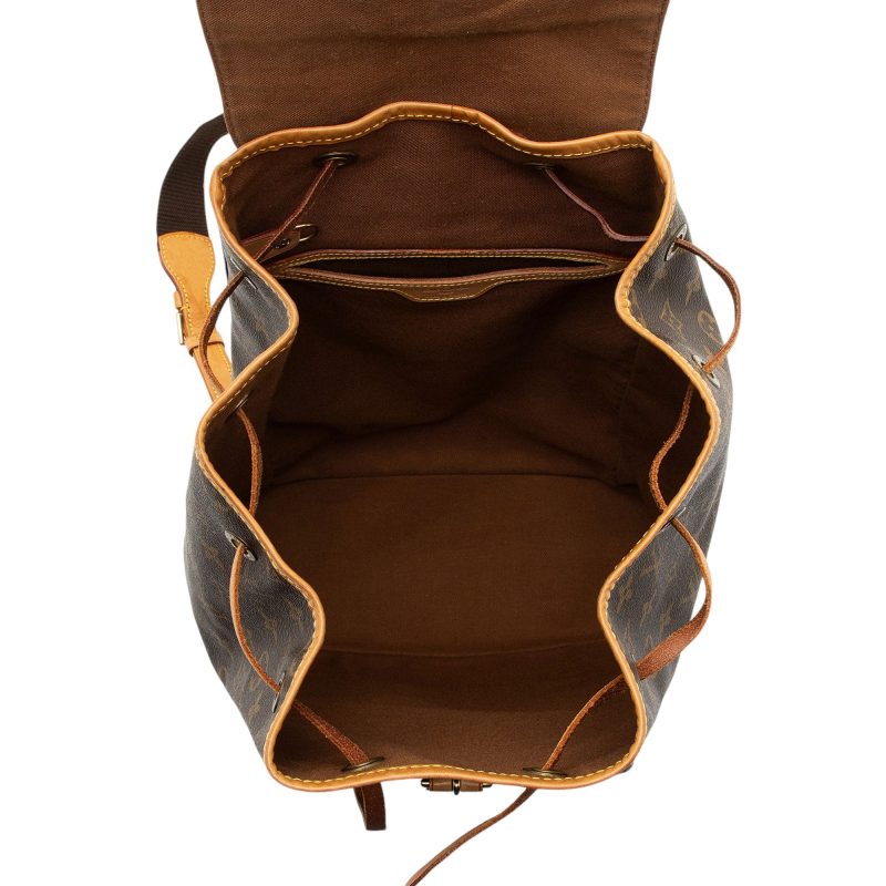 Louis Vuitton Vintage Monogram Canvas Montsouris GM Backpack (Es3qGQ) - Image 7