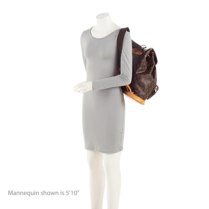 Louis Vuitton Vintage Monogram Canvas Montsouris GM Backpack (Es3qGQ) - Image 5