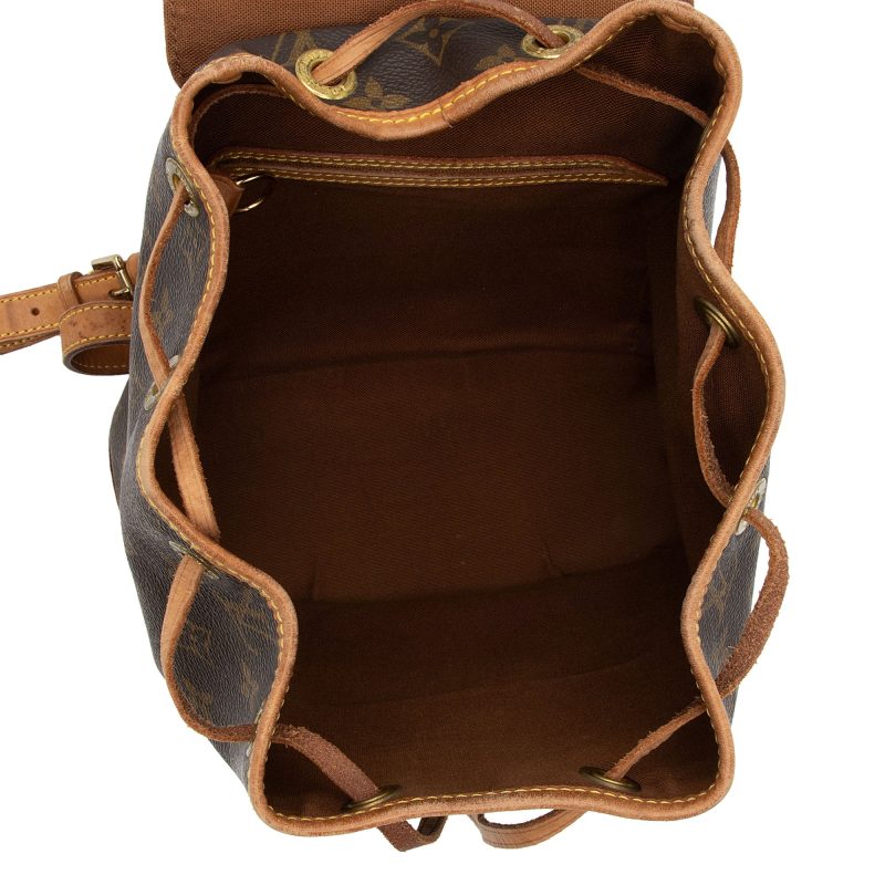 Louis Vuitton Vintage Monogram Canvas Montsouris MM Backpack - FINAL SALE (F8fFPT) - Image 7