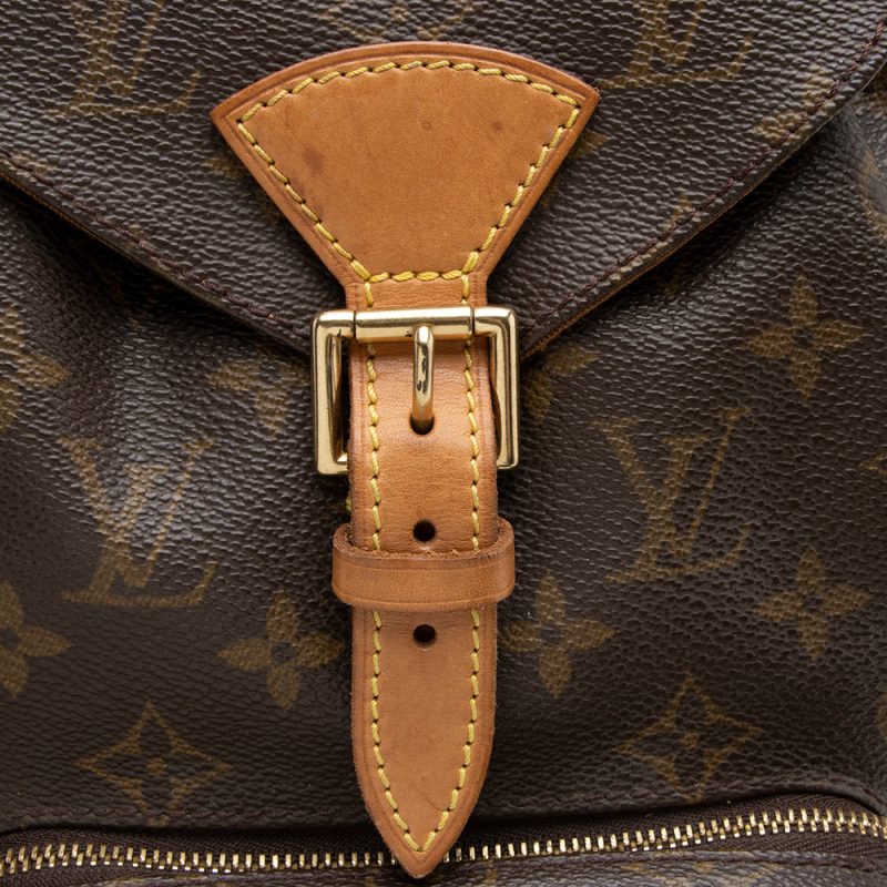 Louis Vuitton Vintage Monogram Canvas Montsouris MM Backpack (15905) - Image 9