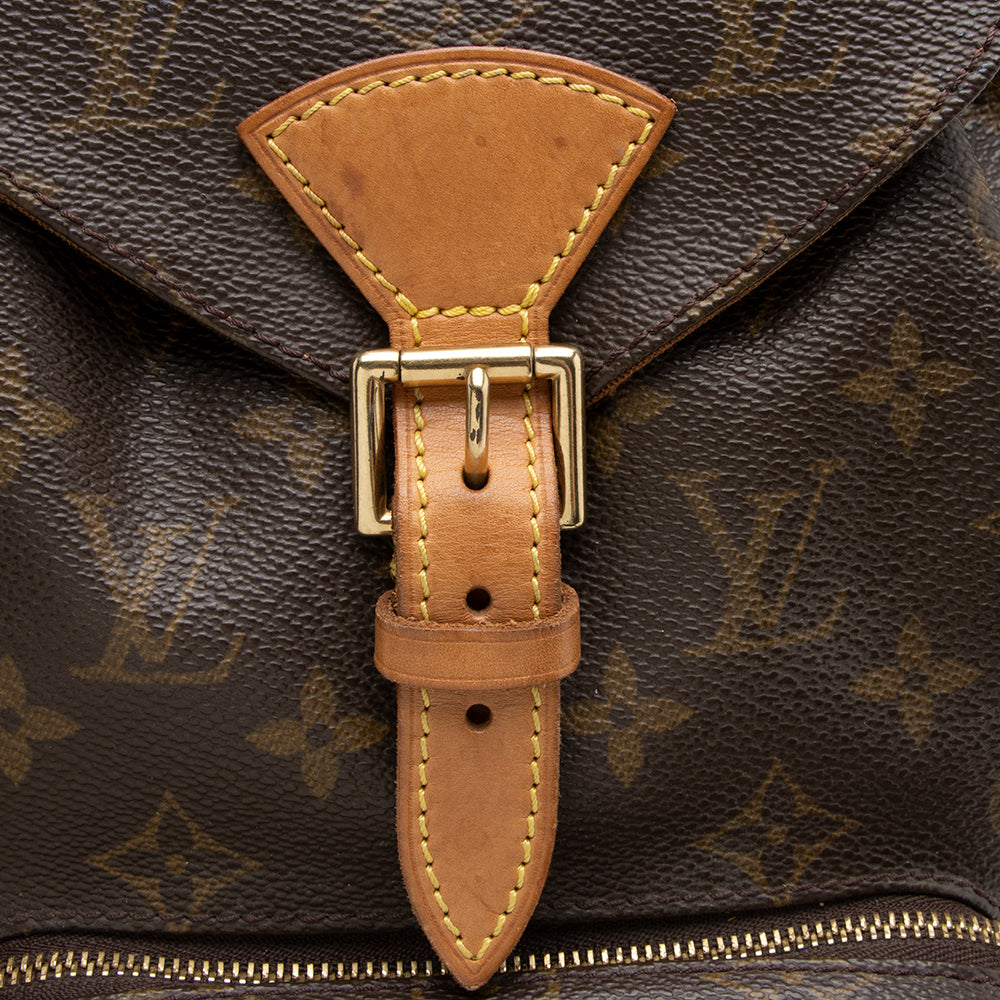 Louis Vuitton Vintage Monogram Canvas Montsouris MM Backpack (15905) - Image 9