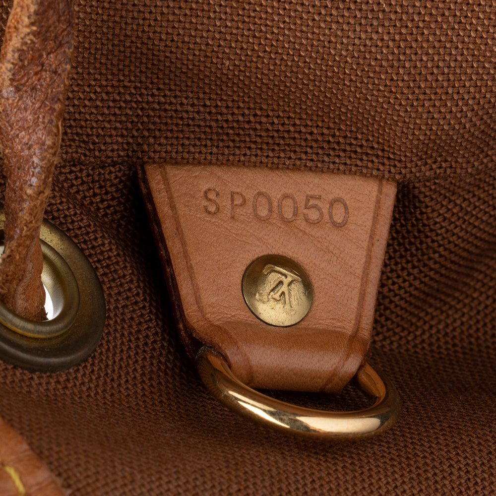 Louis Vuitton Vintage Monogram Canvas Montsouris MM Backpack (15905) - Image 6
