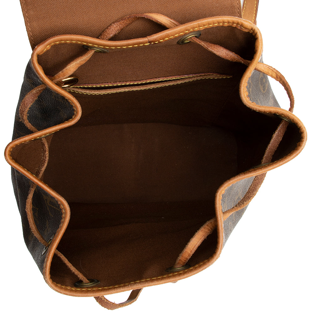 Louis Vuitton Vintage Monogram Canvas Montsouris MM Backpack (15905) - Image 7