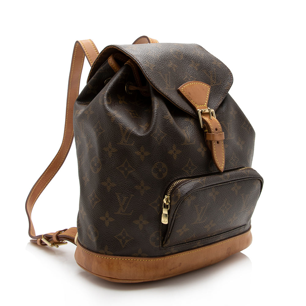 Louis Vuitton Vintage Monogram Canvas Montsouris MM Backpack (15905) - Image 2