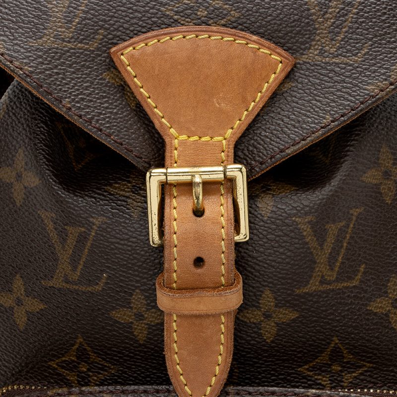 Louis Vuitton Vintage Monogram Canvas Montsouris MM Backpack (16456) - Image 9