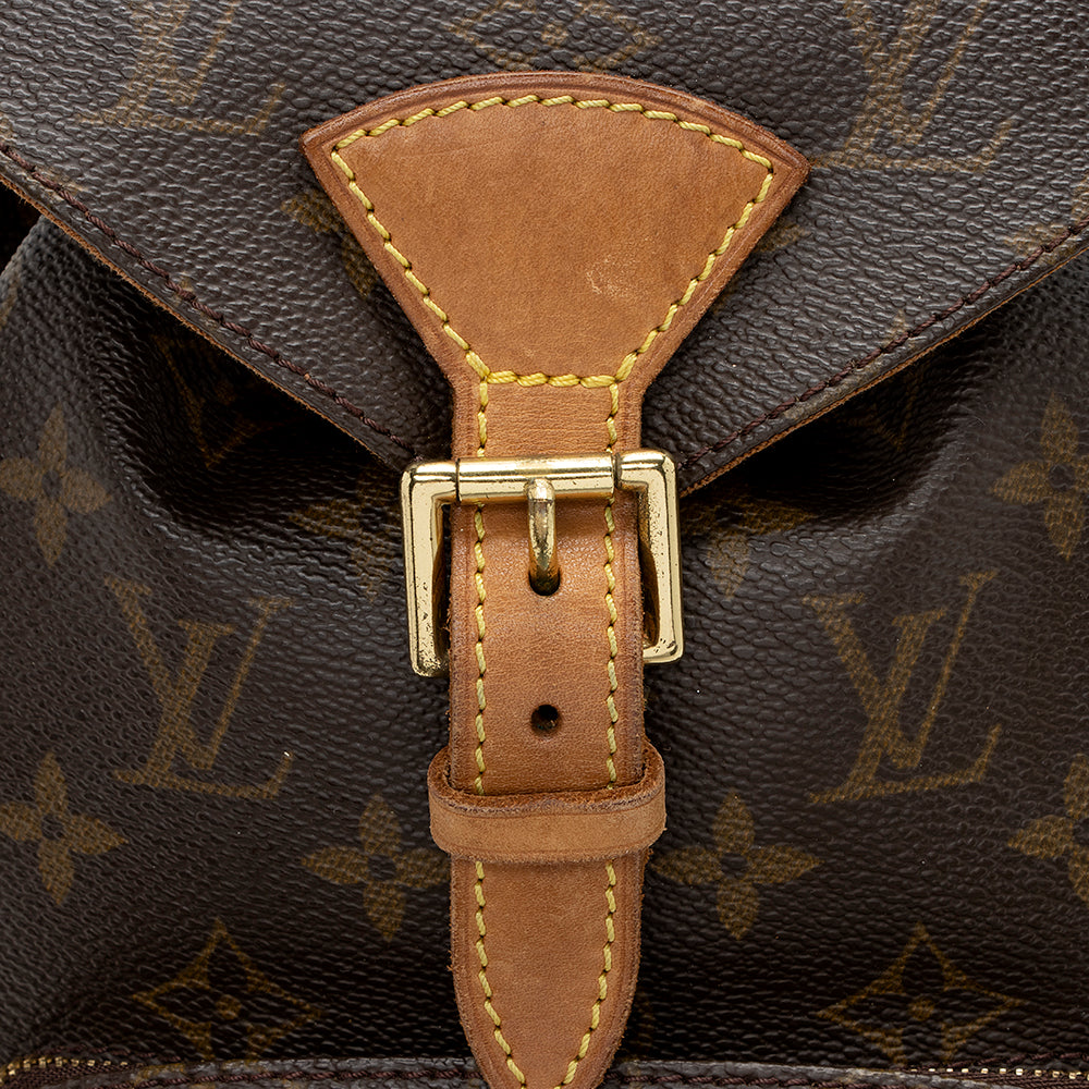 Louis Vuitton Vintage Monogram Canvas Montsouris MM Backpack (16456) - Image 9