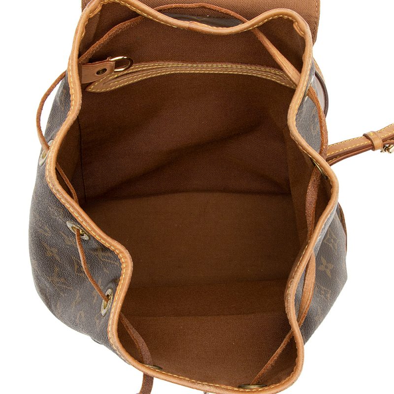 Louis Vuitton Vintage Monogram Canvas Montsouris MM Backpack (16456) - Image 7