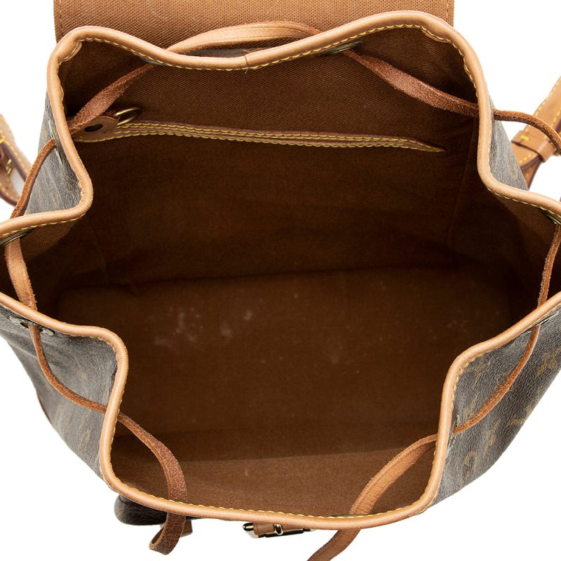 Louis Vuitton Vintage Monogram Canvas Montsouris MM Backpack (18882) - Image 7