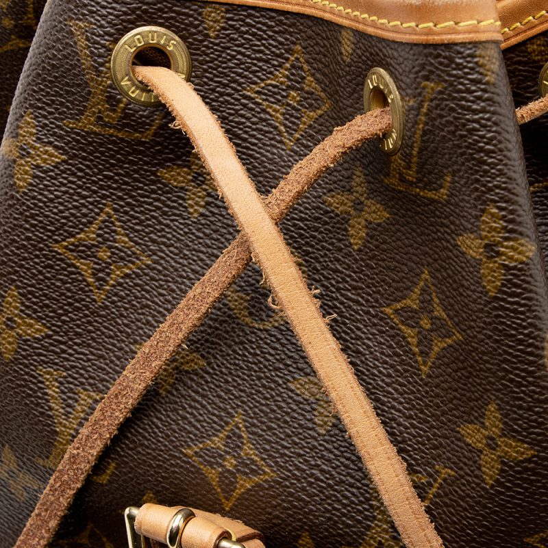 Louis Vuitton Vintage Monogram Canvas Montsouris MM Backpack (18958) - Image 10