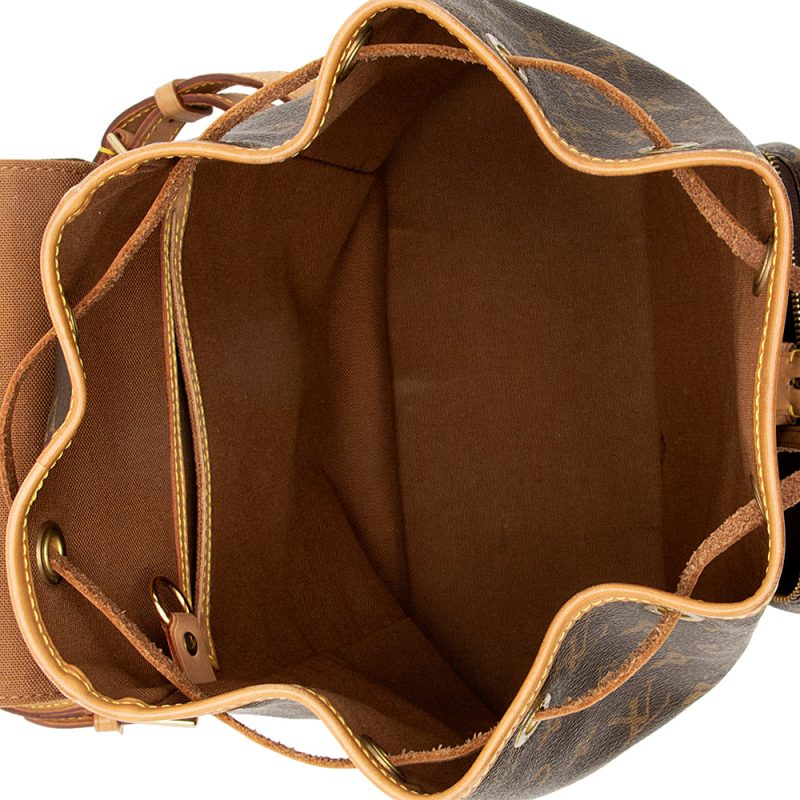 Louis Vuitton Vintage Monogram Canvas Montsouris MM Backpack (18958) - Image 7