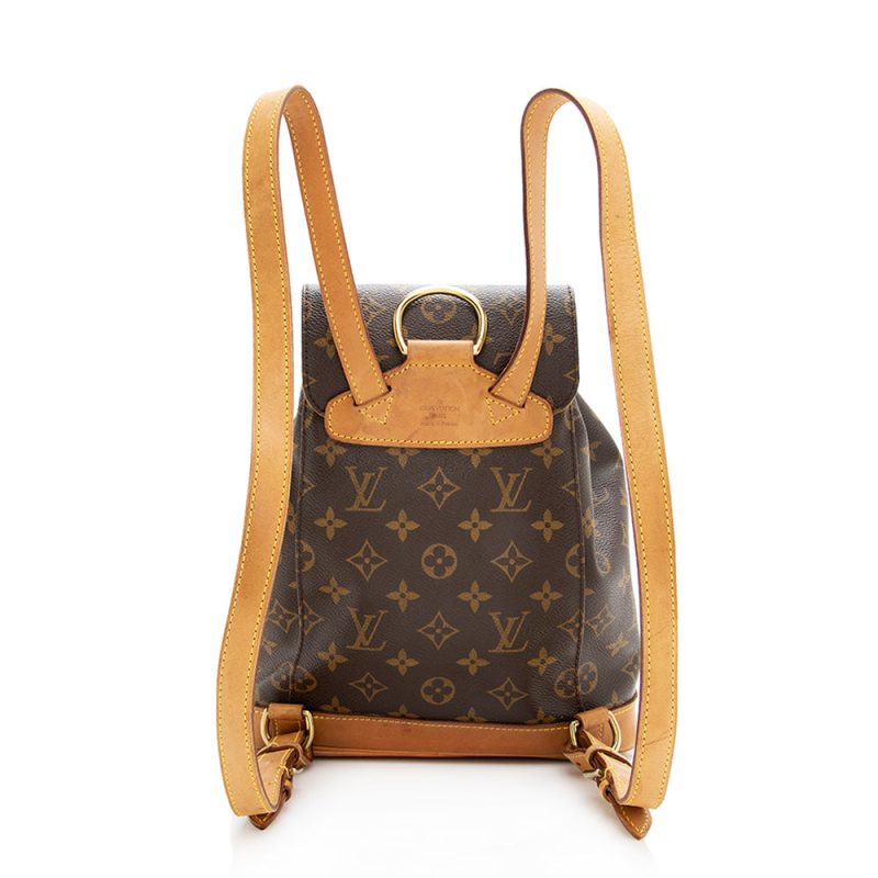 Louis Vuitton Vintage Monogram Canvas Montsouris MM Backpack (18990) - Image 3